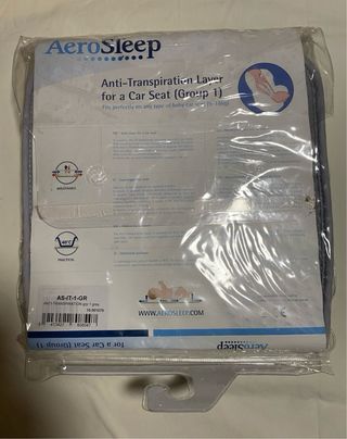 Funda transpirable AeroSleep para silla coche