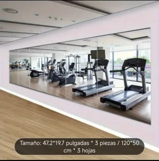 3 Espejos Decorativos 120x50 cm