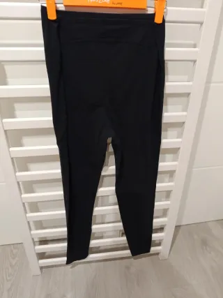 Leggings premamá negros Talla L