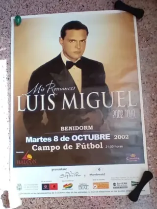 4 Póster Luis Miguel Lámina