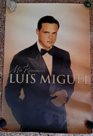 4 Póster Luis Miguel Lámina