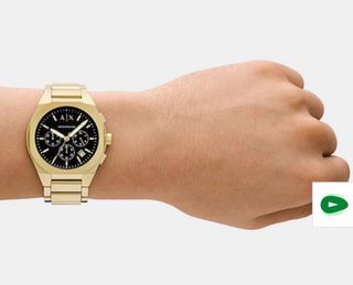 Reloj Armani Exchange Dorado y Negro