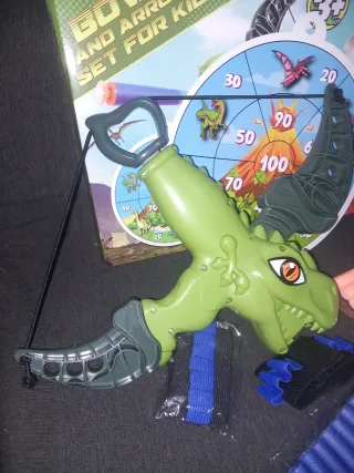 Arco e frecce dinosauro per bambini 3+