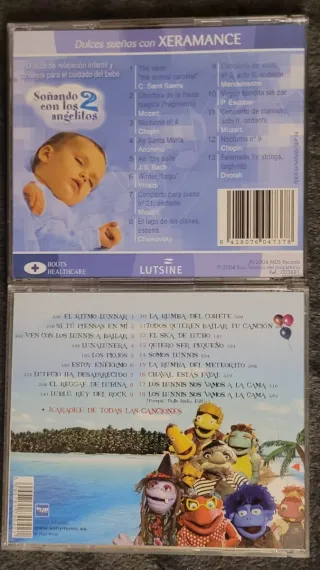 Lote 8 CDs Música y Cuentos Infantiles