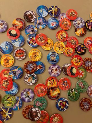 Lote Tazos Pokémon Attack 84 u