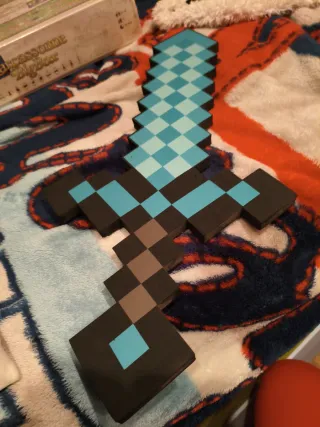 Espada Minecraft Diamante
