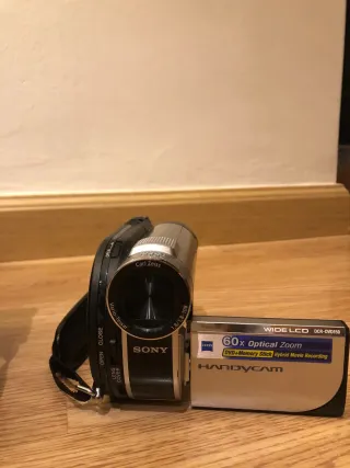 Cámara Sony Video gris metalizada + Accesorios