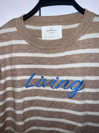 Jersey Springfield rayas Living Talla S
