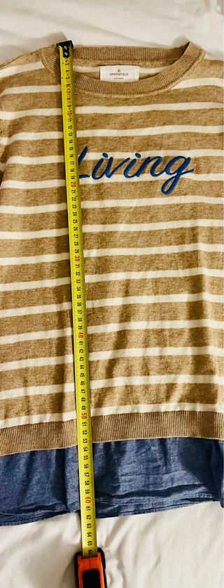 Jersey Springfield rayas Living Talla S