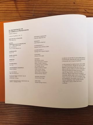 ARQUIA THESIS - La representacion de la ciudad