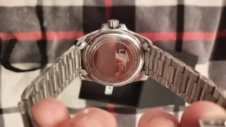 Reloj Lotus de Negocios Hombre Negro y Plateado