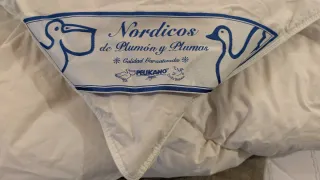 Edredón Nórdico Lujo 100% Plumón Oca