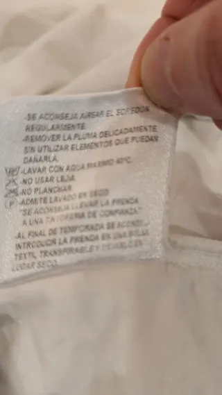 Edredón Nórdico Lujo 100% Plumón Oca