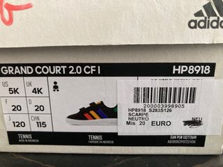 Scarpe Adidas bimbo nere velcro