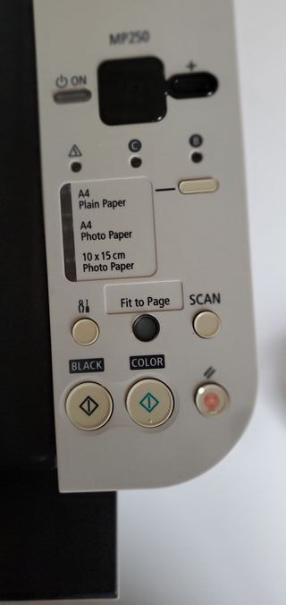 Impresora Canon MP250 Blanca