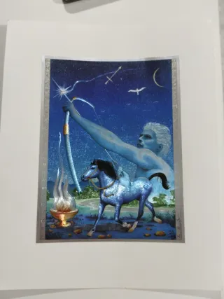 Lámina Horóscopo Sagitario para Enmarcar