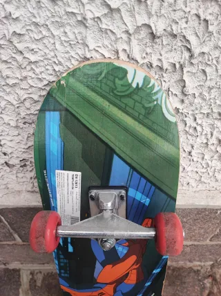 SKATEBOARD SPIDERMAN USATO Lunghezza 80cm