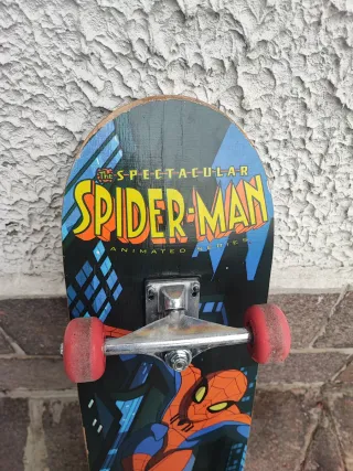 SKATEBOARD SPIDERMAN USATO Lunghezza 80cm