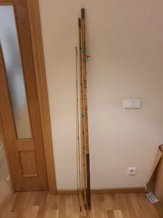 Caña de pescar bambú 5m