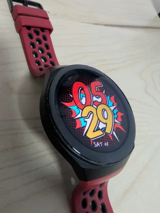 Huawei Watch GT 2e Negro/Rojo