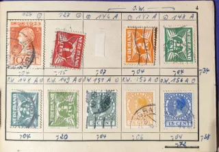 Cuadernillo de sellos de Holanda