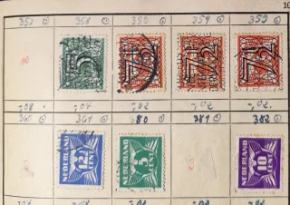 Cuadernillo de sellos de Holanda