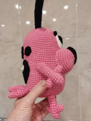 Coraje, el perro cobarde Amigurumi