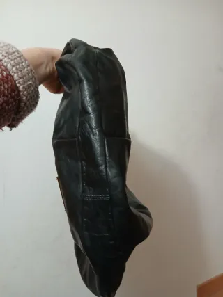 Borsone nero in pelle SportMax di maxmara