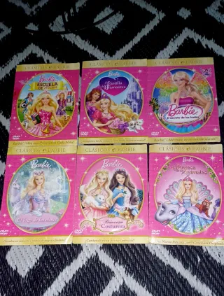 COLECCION BARBIE CLÁSICOS 19 DVDS DESCATALOGADAS