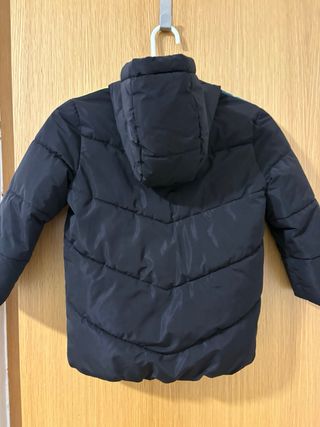 Chaqueta acolchada niño Tex negra y amarilla