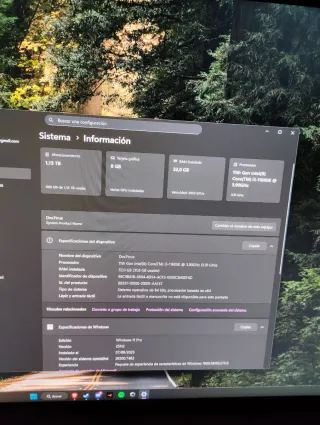 PC Gaming i5 11600k RTX 3070 32GB RAM