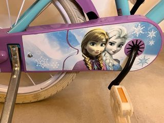 Bicicleta Frozen para niña o niño