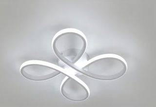 Candeeiro LED moderno minimalista branco