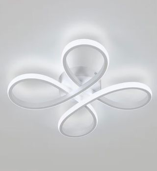 Candeeiro LED moderno minimalista branco