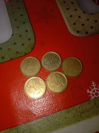 5 Monedas 5 Pesetas 1998