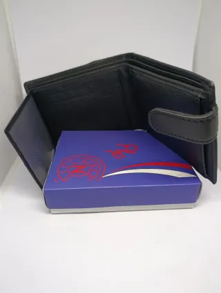 Cartera Calvin Klein Piel Negra Certificada