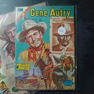 LOTE NOVARO GENE AUTRY 331,346,345,328,329,321