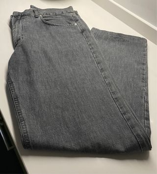 Pantalón vaquero negro Canali T/54