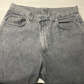 Pantalón vaquero negro Canali T/54