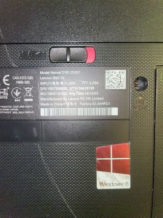 Lenovo PC funzionante