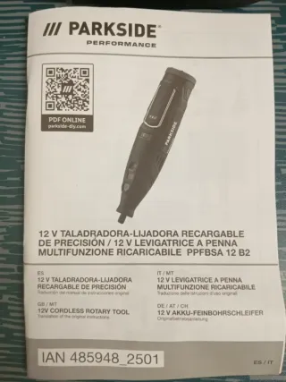 Dremel parkside performance nueva completa