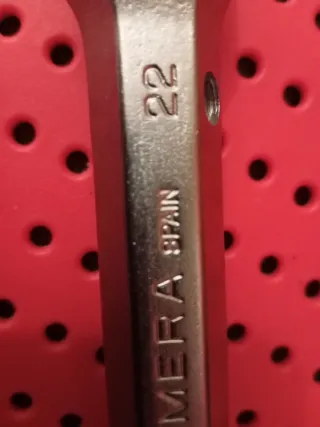 Llave Palmera 20-22 Cromada