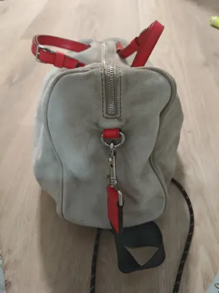 Bolso Bimba y Lola Beige/Rojo