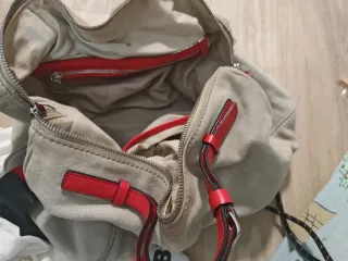 Bolso Bimba y Lola Beige/Rojo