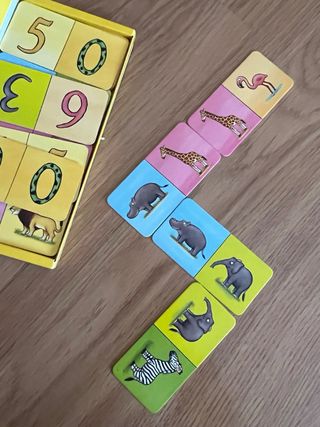 cuento animales sabana y dominó