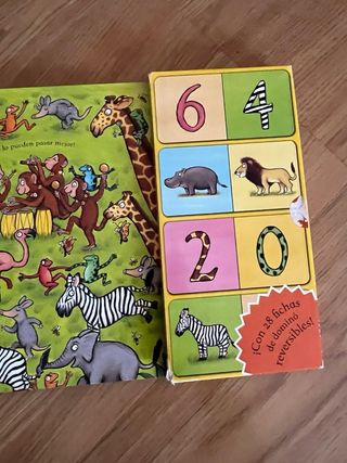 cuento animales sabana y dominó