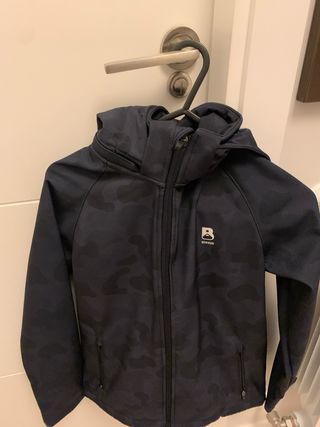 Chubasquero BAPE niño negro talla 10 años