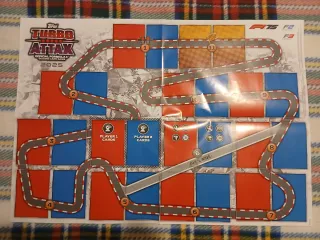 Caderneta/Jogo F1 Turbo Attack 2025