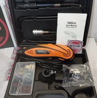 Herramienta Rotatoria tipo dremel con accesorios