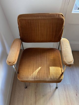 Sillon Marron Corduroy Metal Ikea